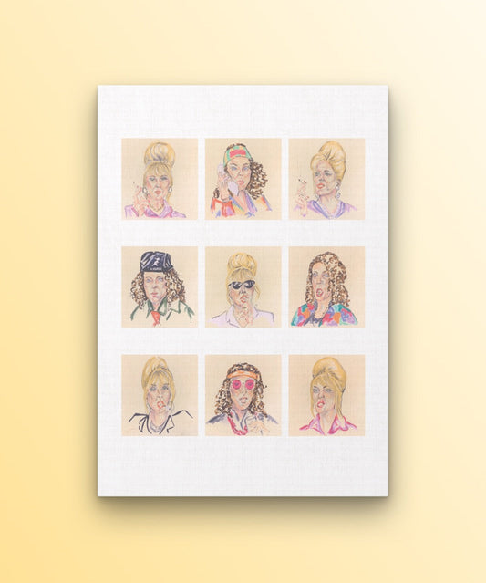 Absolutely Fabulous PRINT (12 x 16) - Art Print