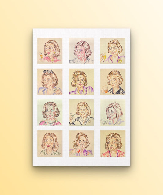 Arrested Development LUCILLE PRINT (12 x 16) - Art Print