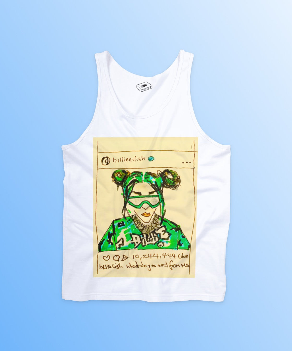 BILLIE EILISH tank – PAPER