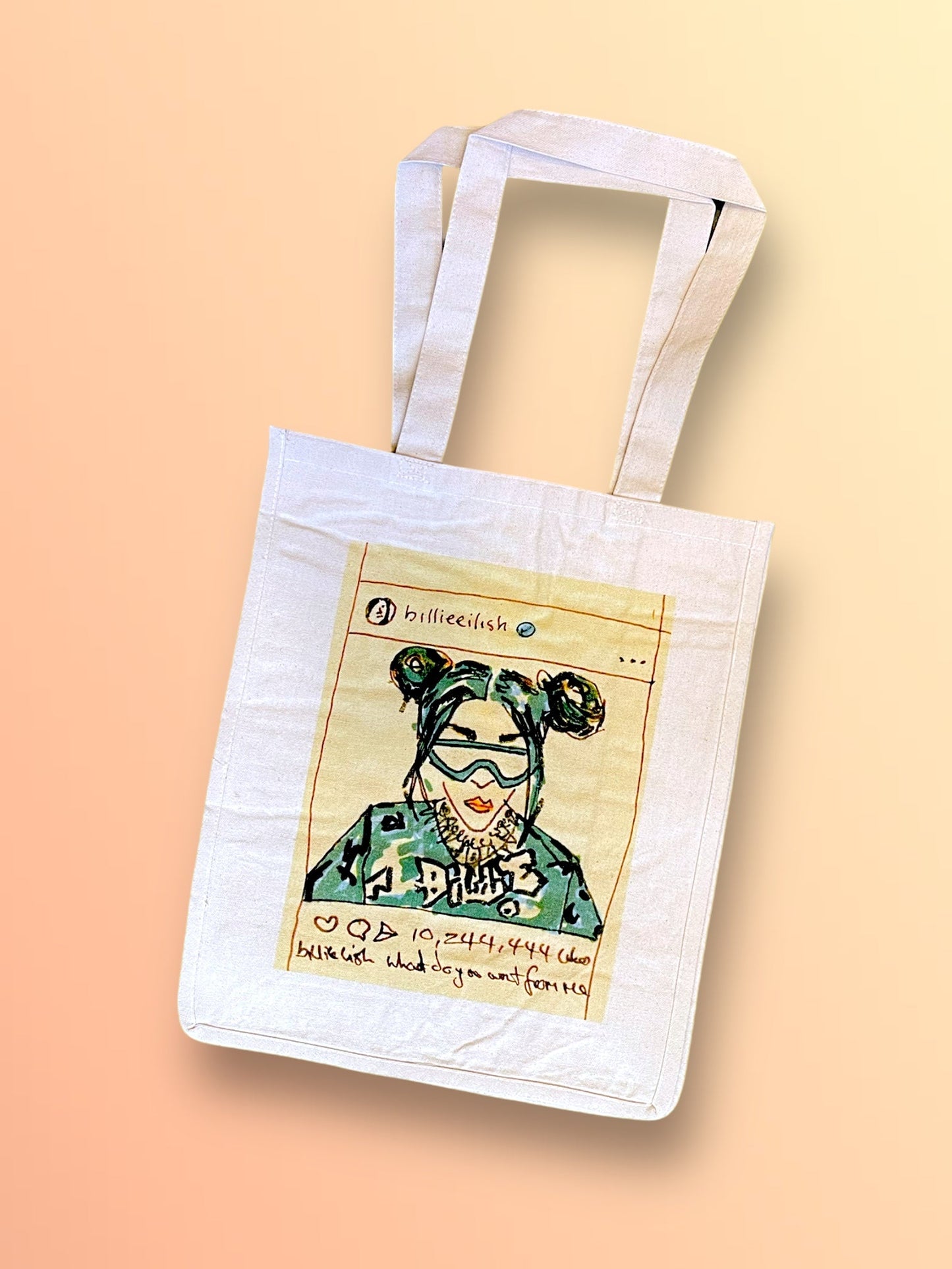 Billie Eillish TOTE - tote bag
