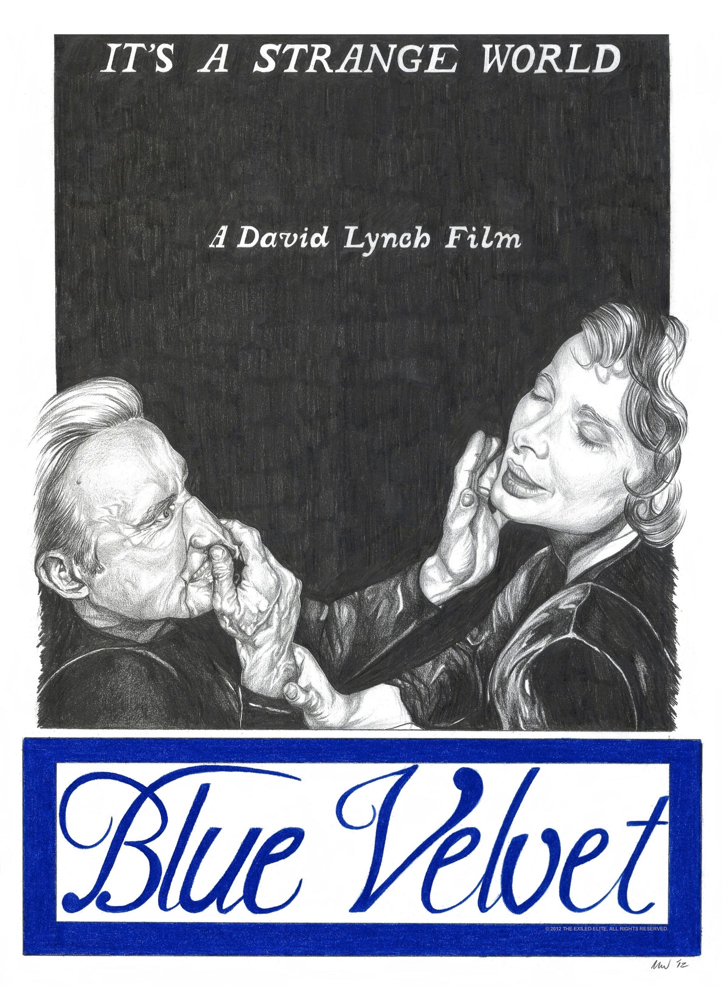 BLUE VELVET - T-Shirt