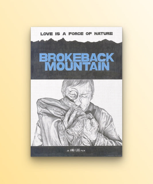 Brokeback Mountain PRINT (12 x 16) - Art Print