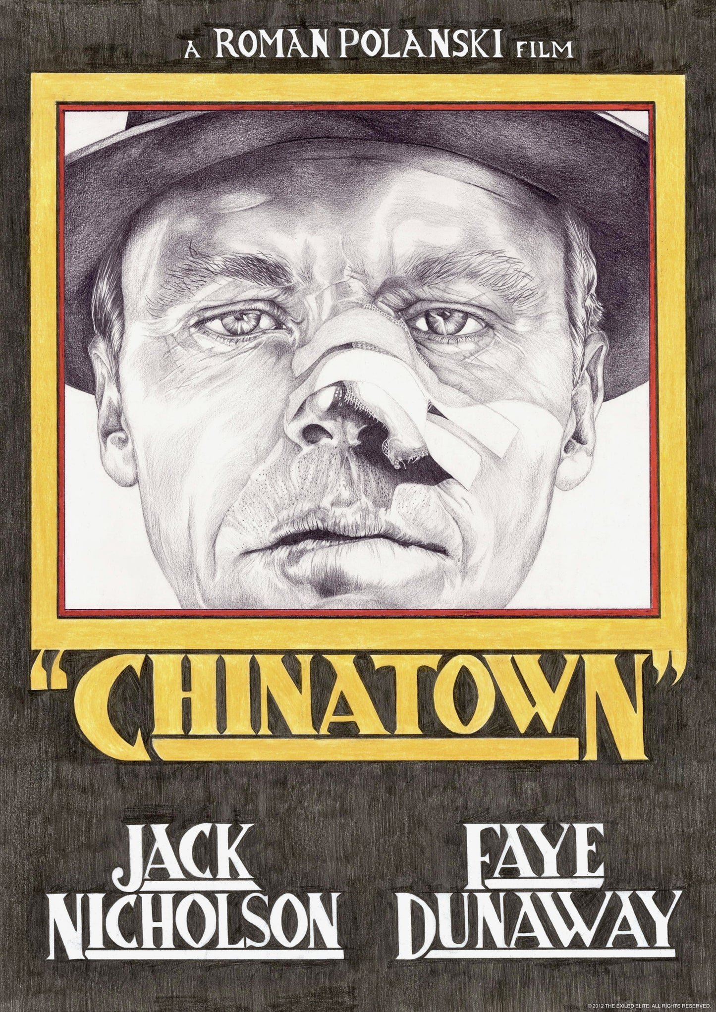 Chinatown PRINT (12 x 16) - Art Print