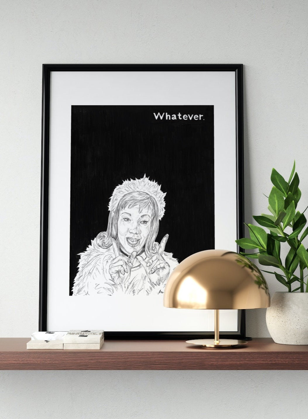 Clueless PRINT (12 x 16) - Art Print