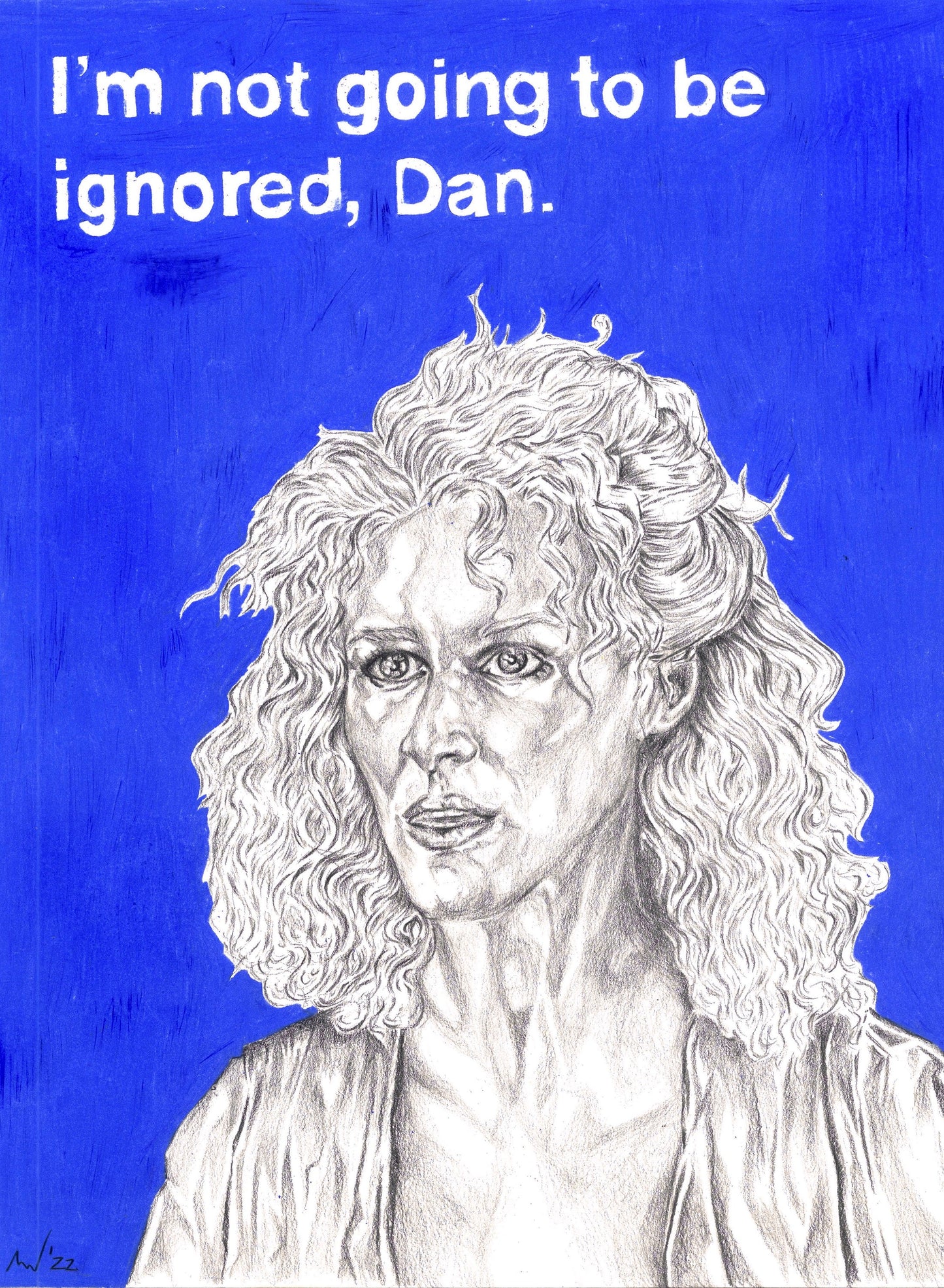 Fatal Attraction PRINT (12 x 16) - Art Print