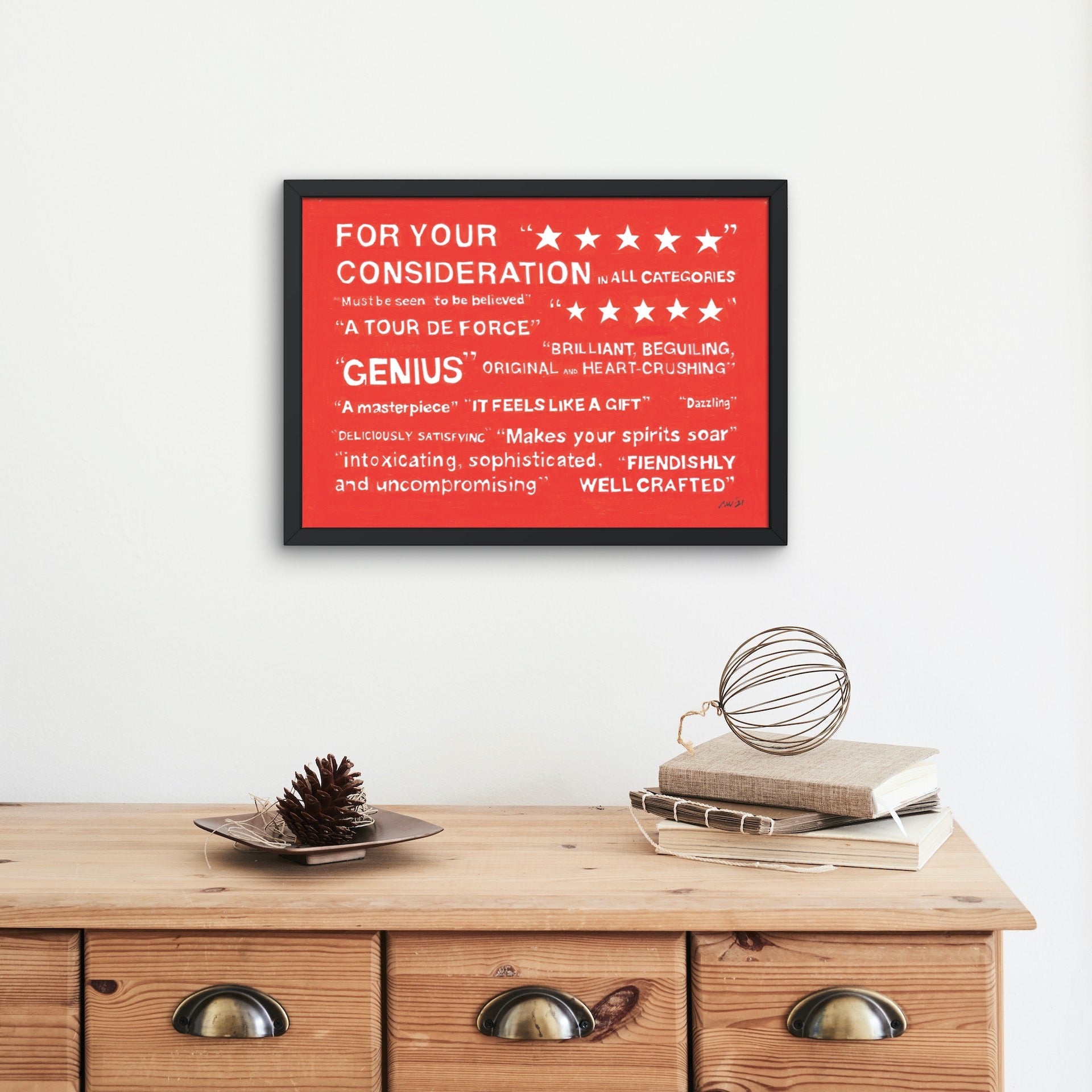 For Your Consideration PRINT (16 x 12) - Art Print