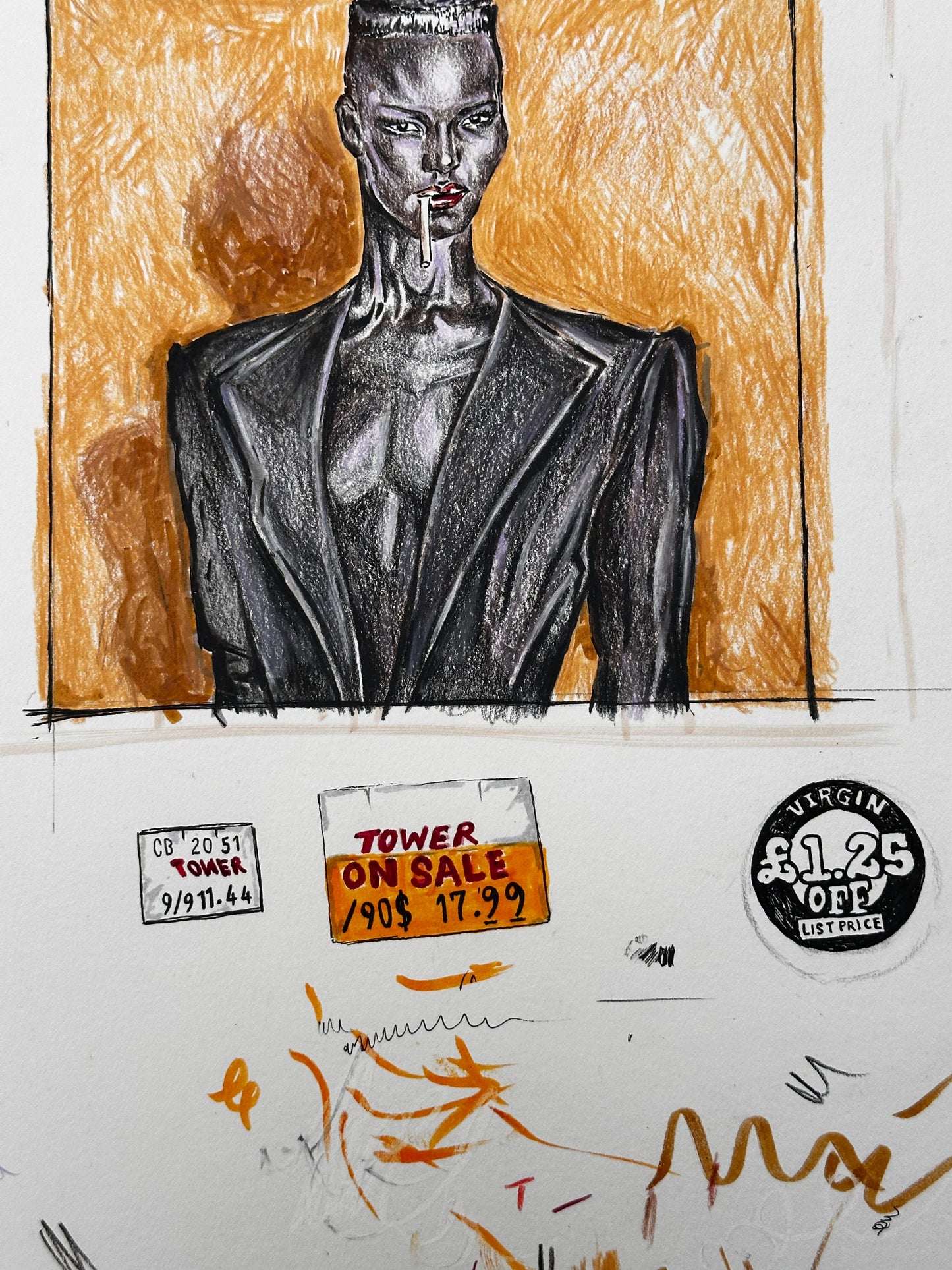 Grace Jones sweatshirt - Sweatshirt