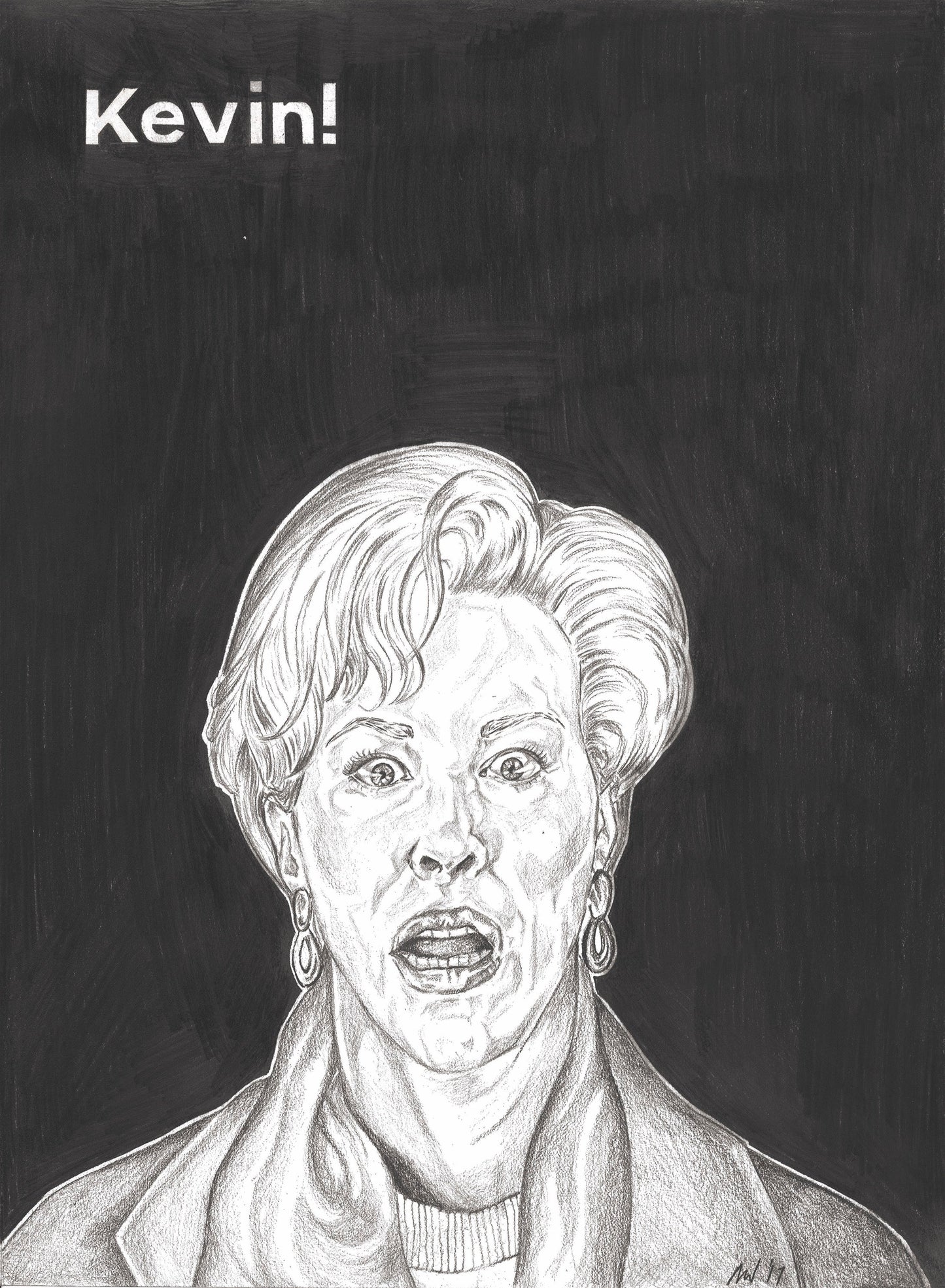 Home Alone PRINT (12 x 16) - Art Print