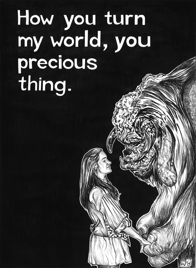 Labyrinth PRINT (12 x 16) - Art Print