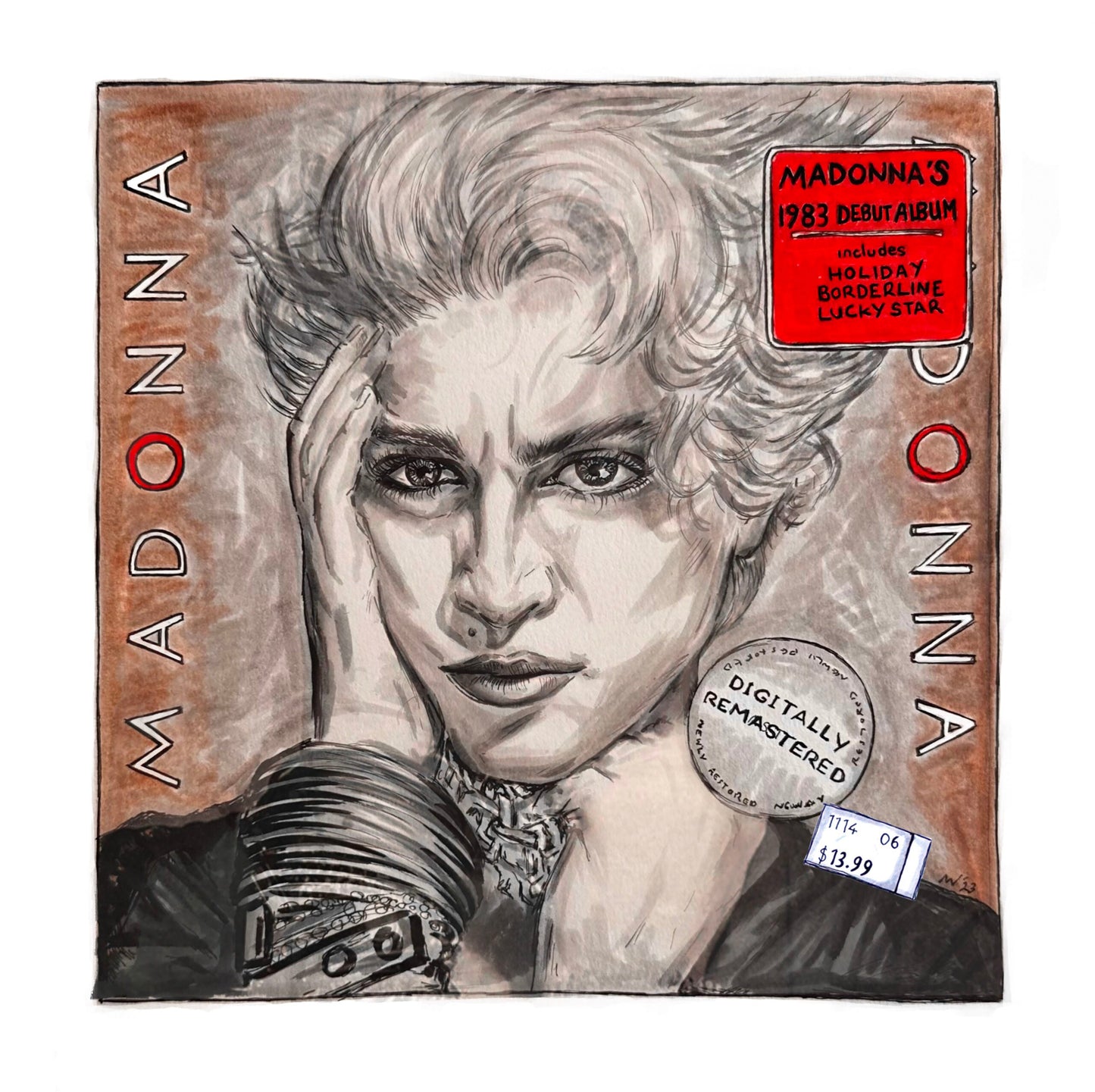 Madonna PRINT - Art Print