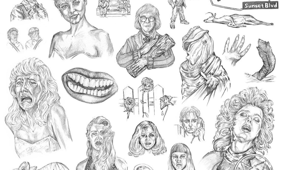 Original DUNE drawing // DAVID LYNCH series 21 of 26 - Art Print