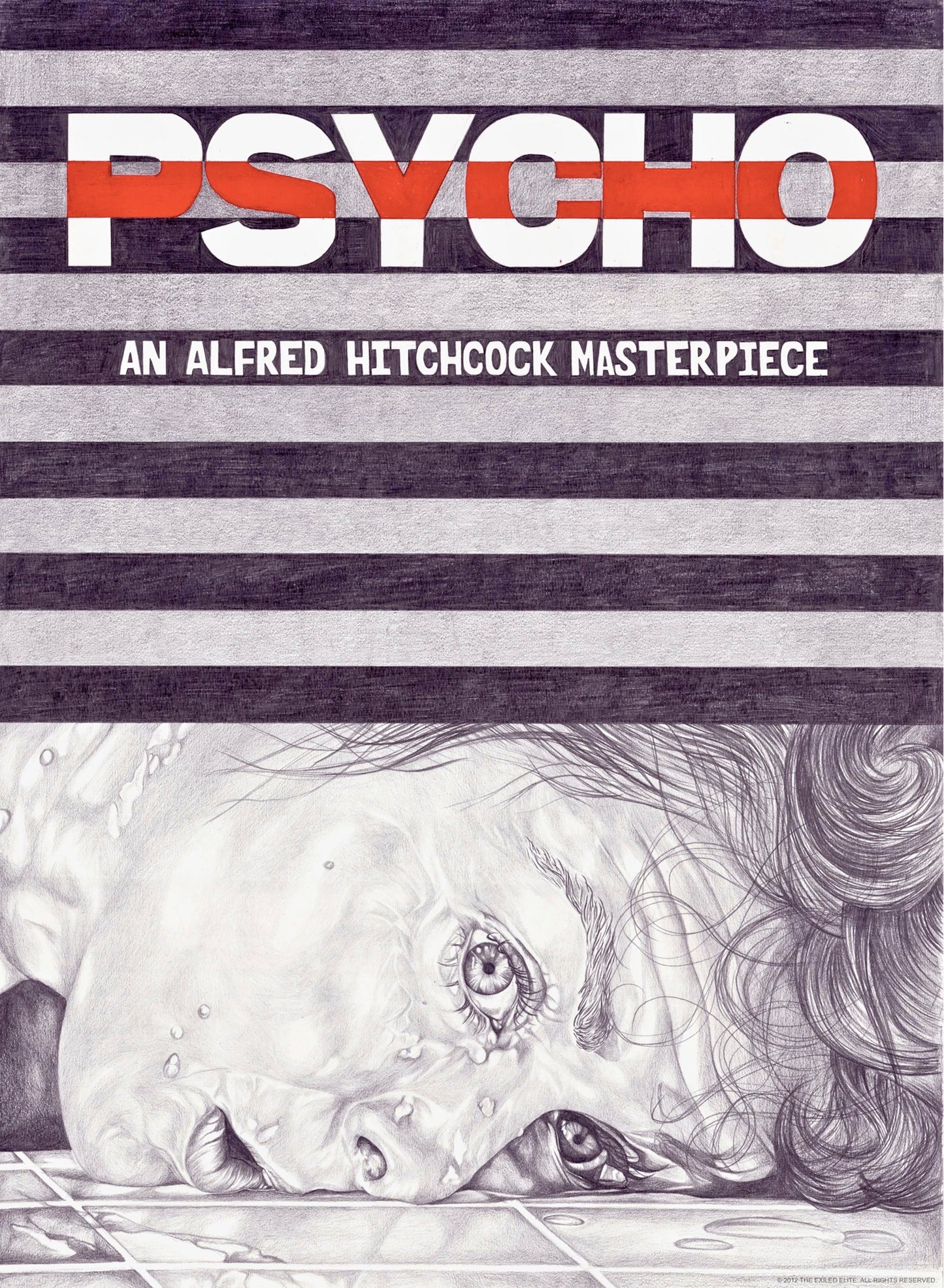 Psycho PRINT (12 x 16) - Art Print