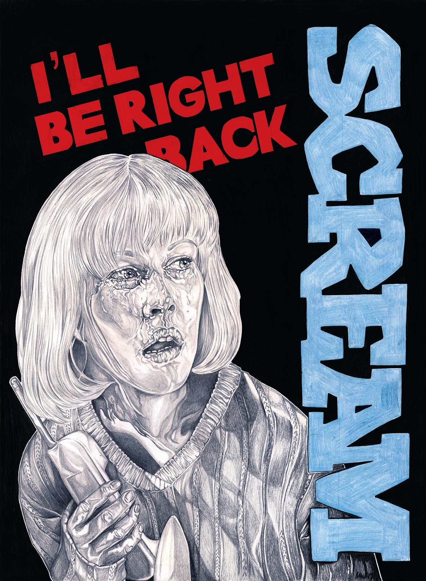 Scream PRINT (12 x 16) - Art Print