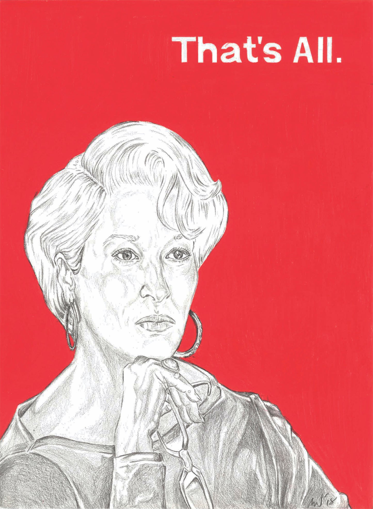 The Devil Wears Prada PRINT (12 x 16) - Art Print