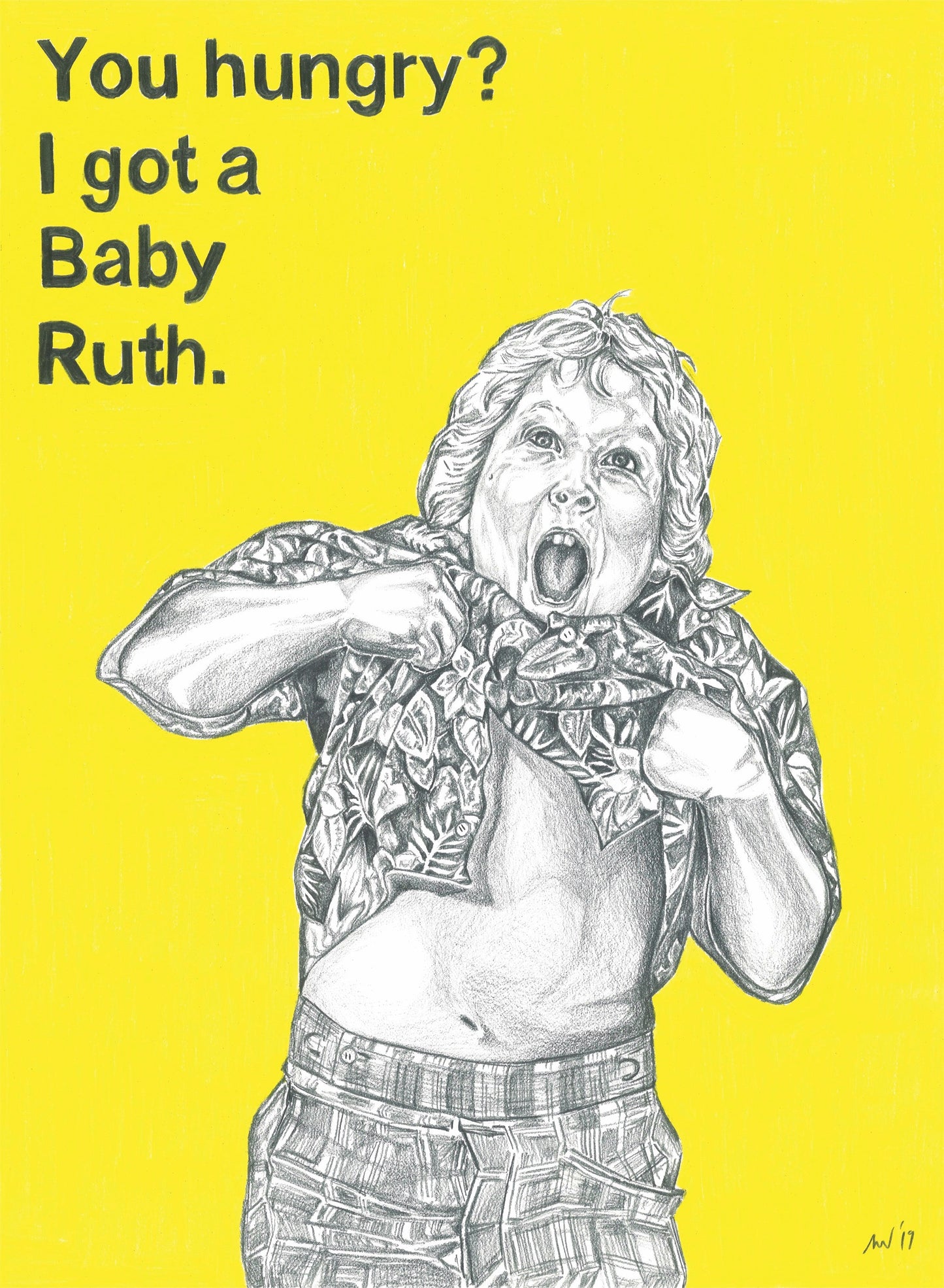 The Goonies PRINT (12 x 16) - Art Print