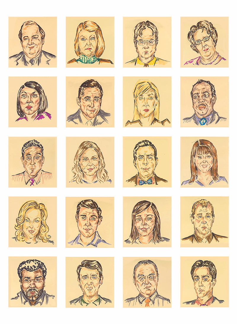 The Office PRINT (12 x 16) - Art Print