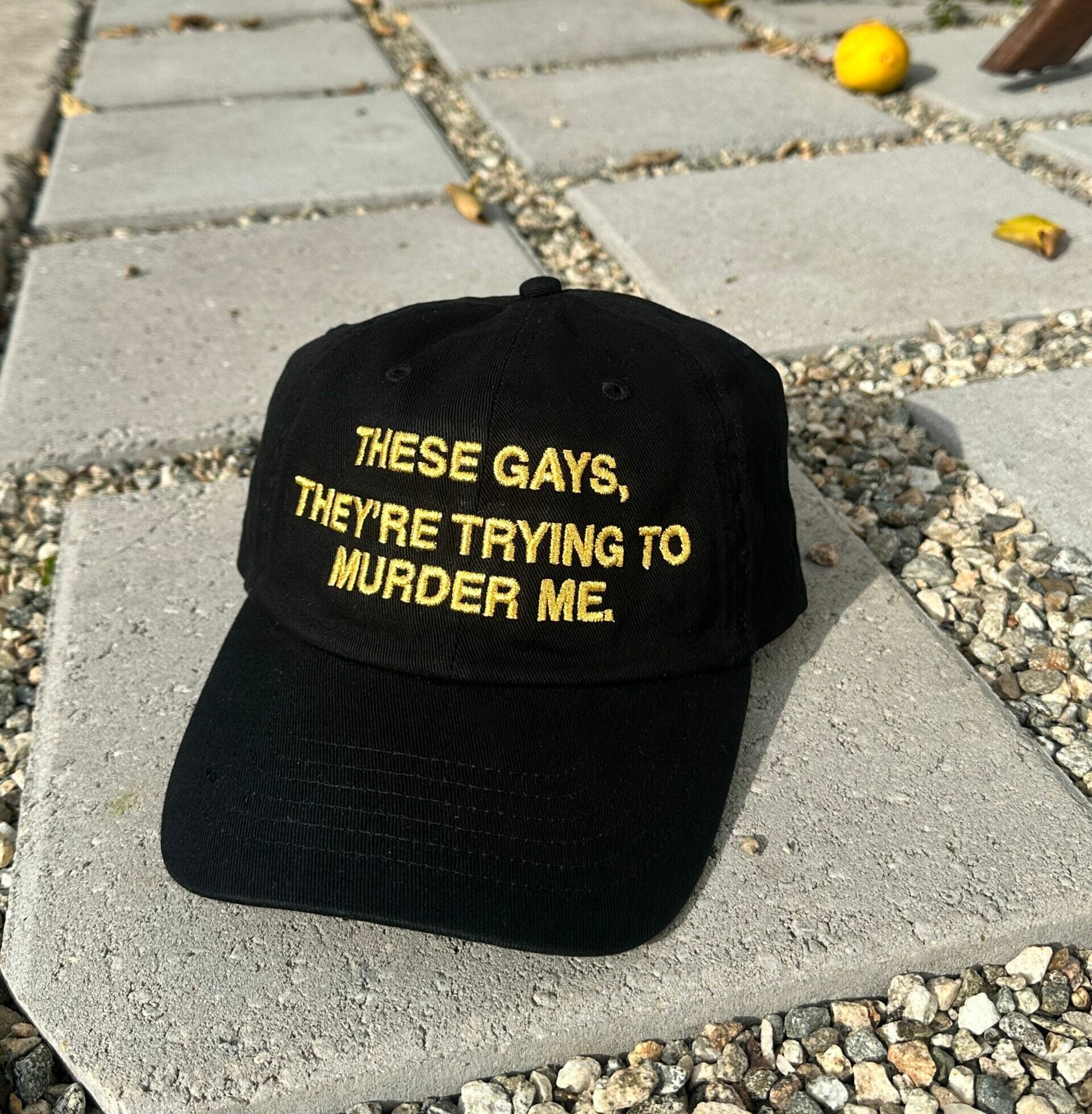 The White Lotus CAP // GOLD - Dad Cap