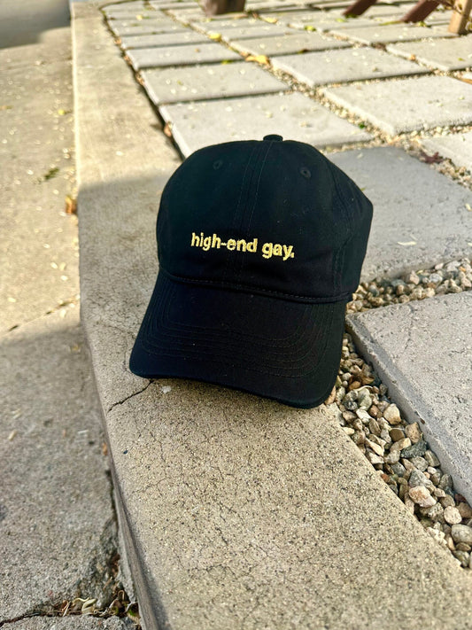 The White Lotus CAP (high-end gay)// GOLD - Dad Cap