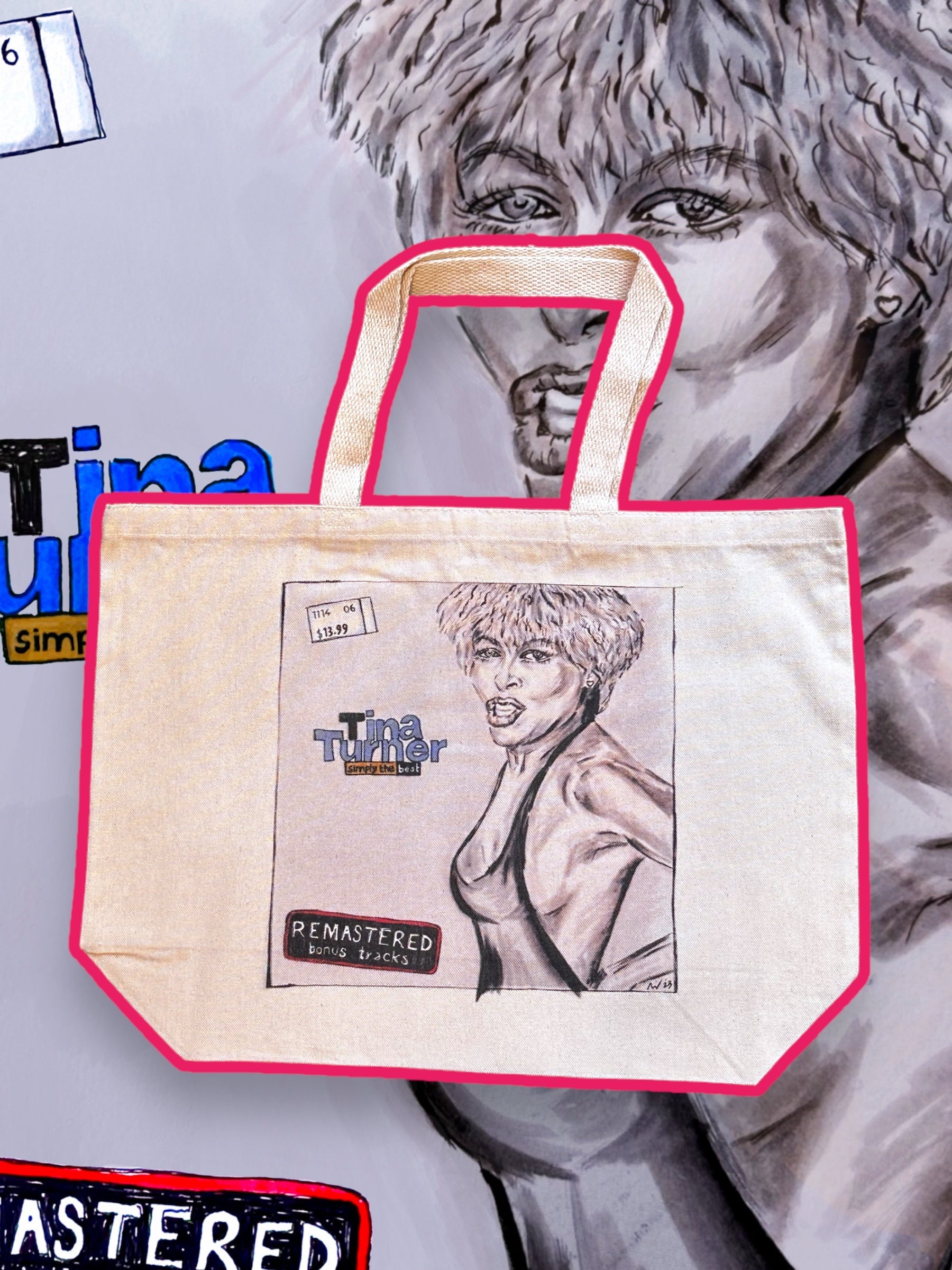 Tina Turner TOTE - tote bag