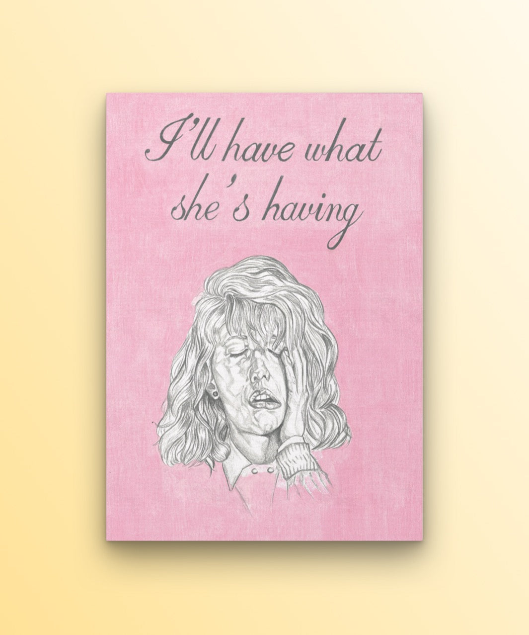 When Harry Met Sally PRINT - Art Print