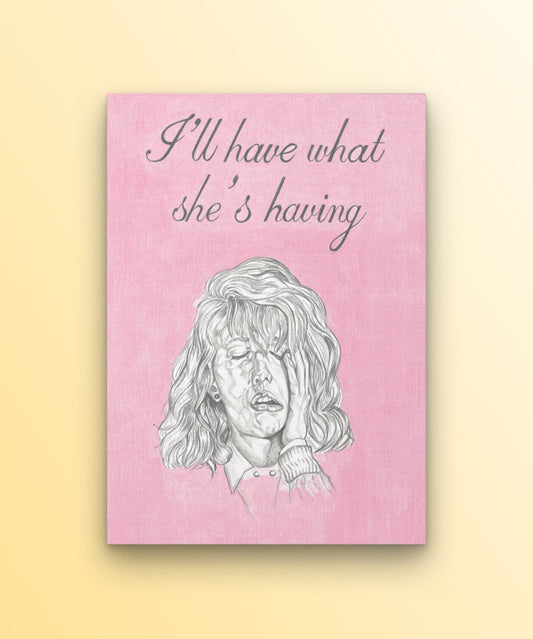 When Harry Met Sally PRINT - Art Print