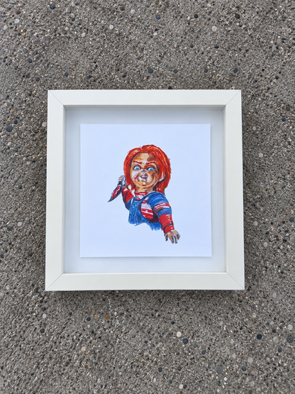 CHILDS PLAY framed print (8x8)