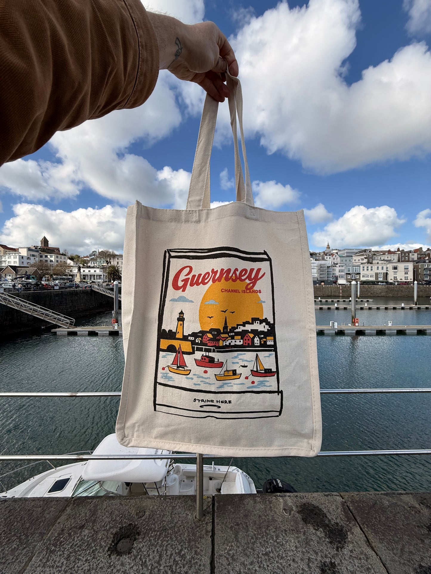 GUERNSEY Matchbook TOTE