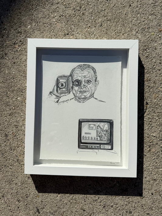 Original Lost Highway drawing // DAVID LYNCH series 22 of 26