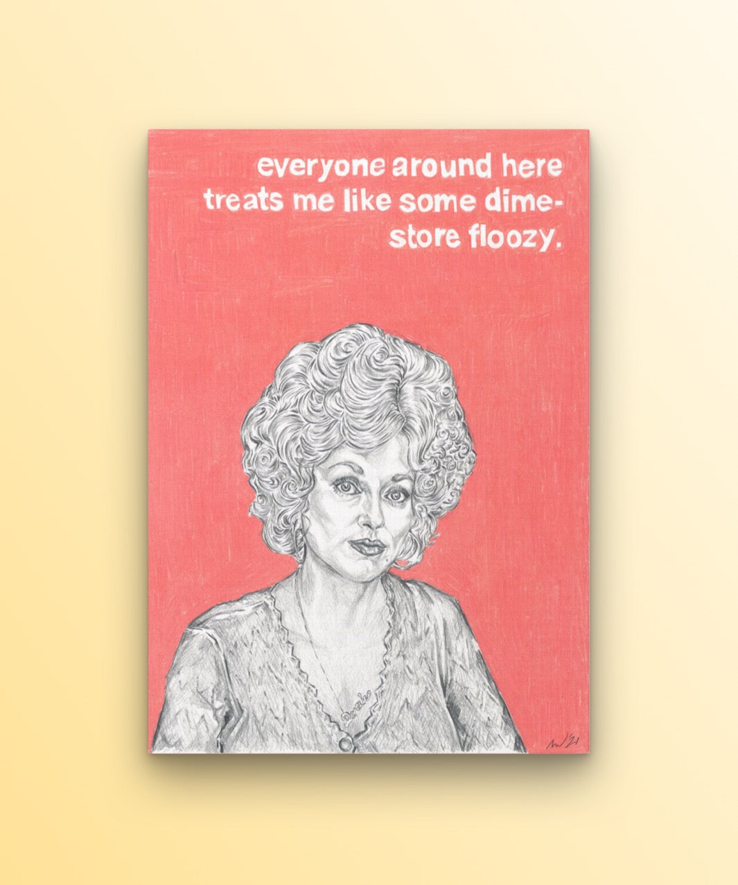 9 to 5 PRINT (12 x 16)