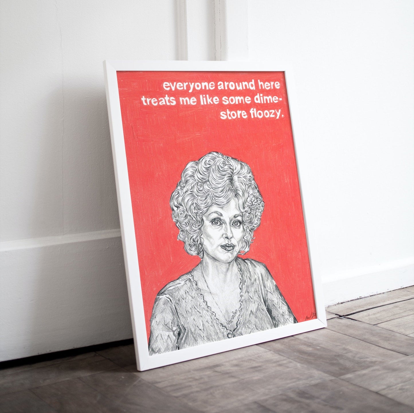 9 to 5 PRINT (12 x 16) - Art Print