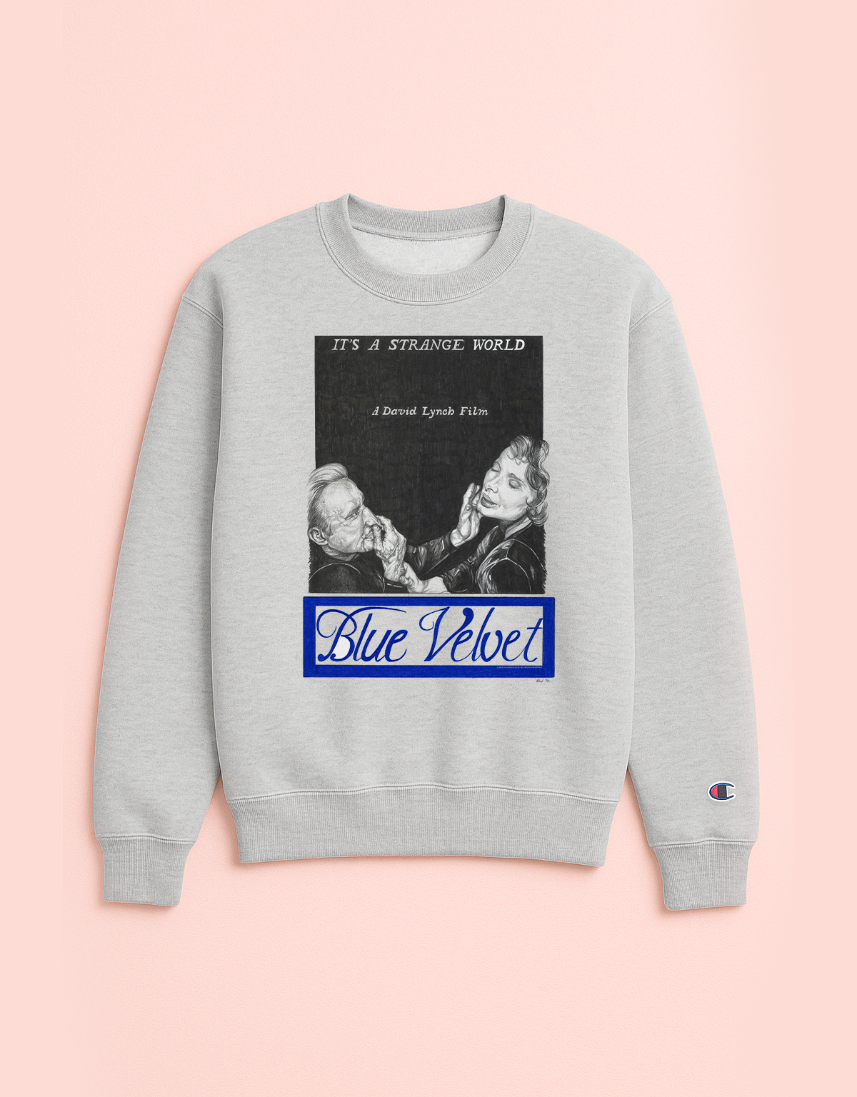 BLUE VELVET sweatshirt