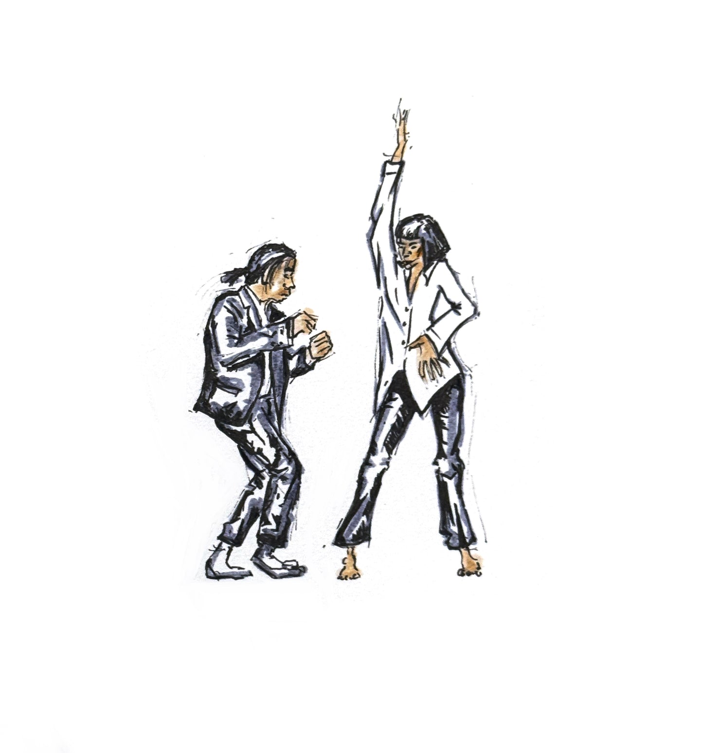 Original PULP FICTION drawing