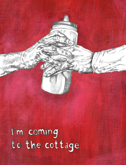 HEATED RIVALRY print