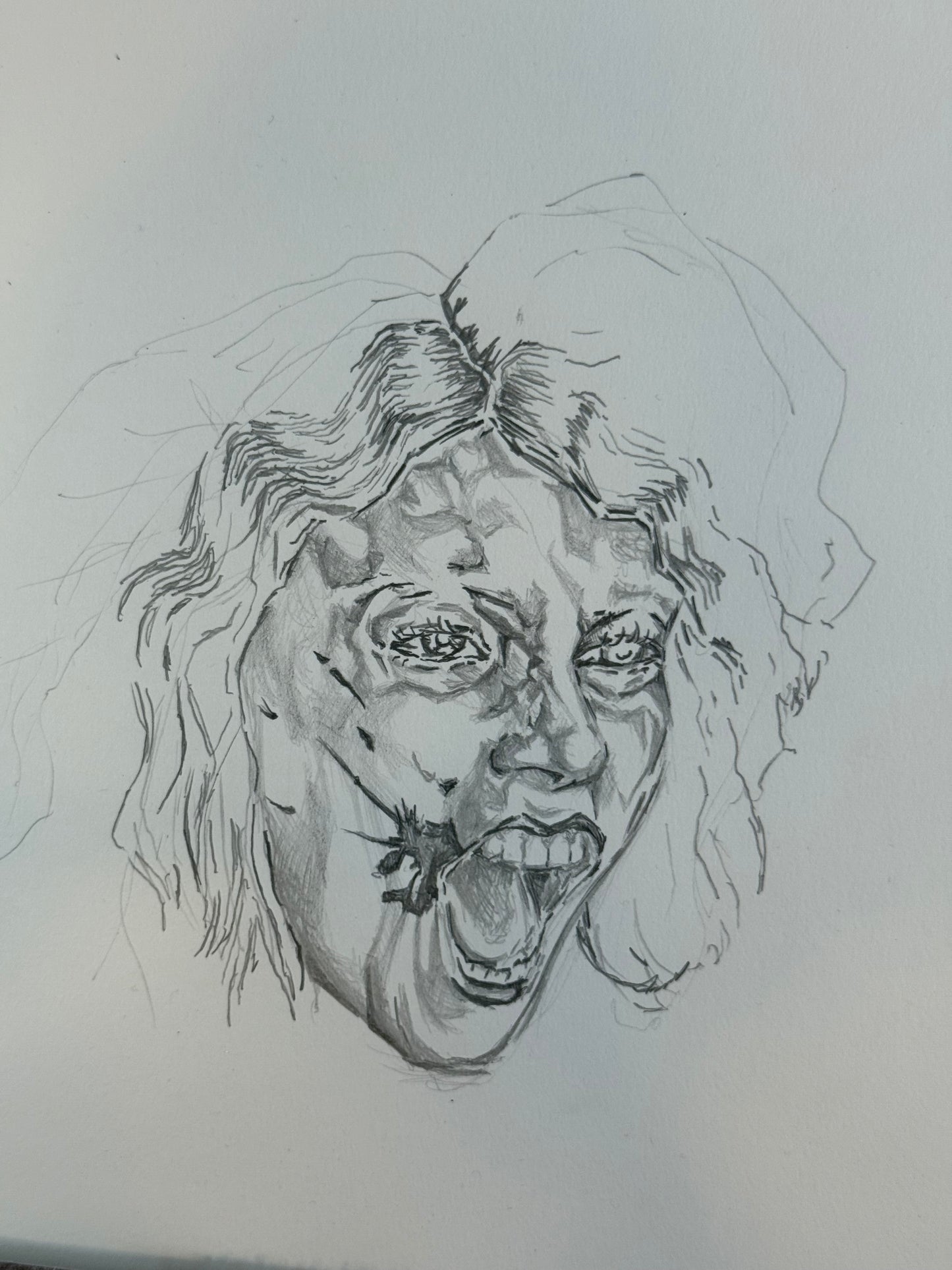 THE BRIDE original drawing