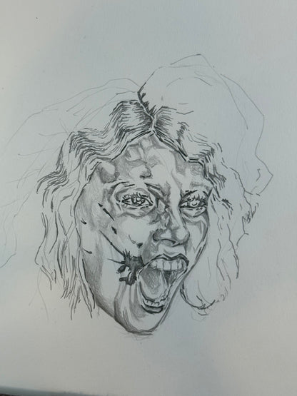 THE BRIDE original drawing