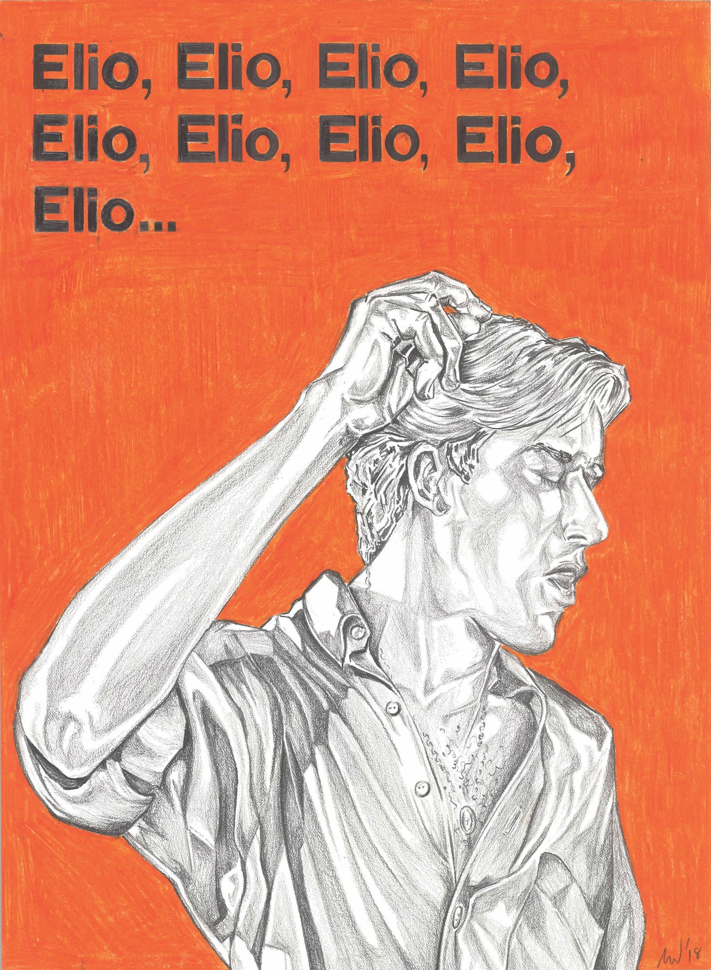 Call Me By Your Name // Elio PRINT (12 x 16)