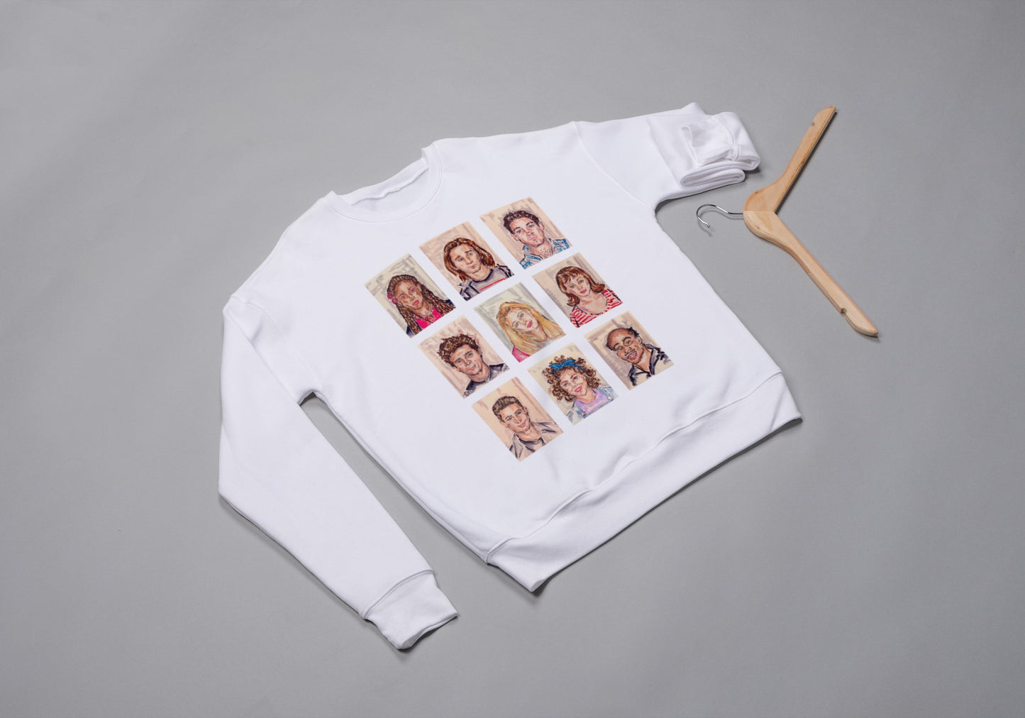 CLUELESS Polaroids sweatshirt