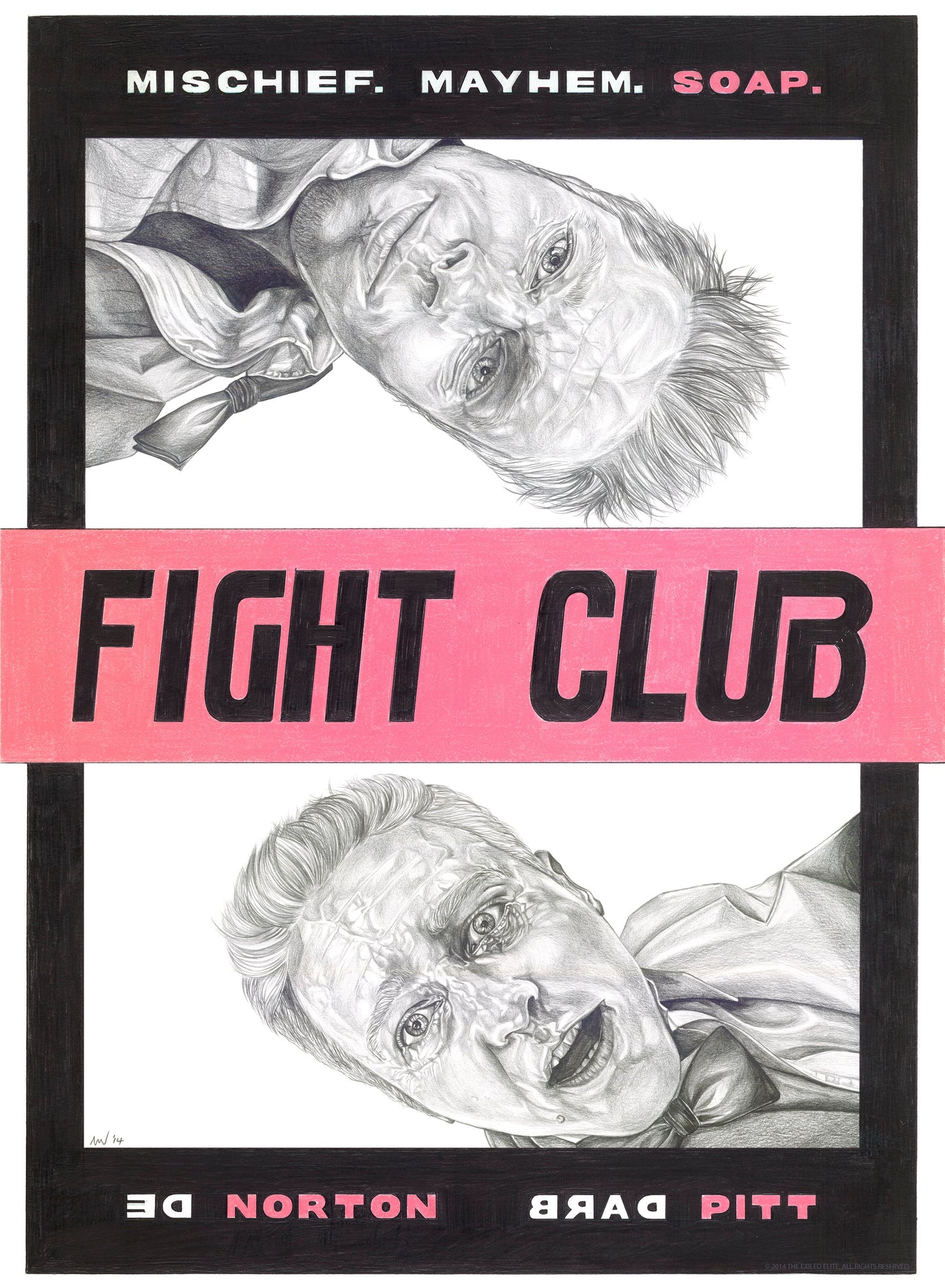 Fight Club PRINT (12 x 16)