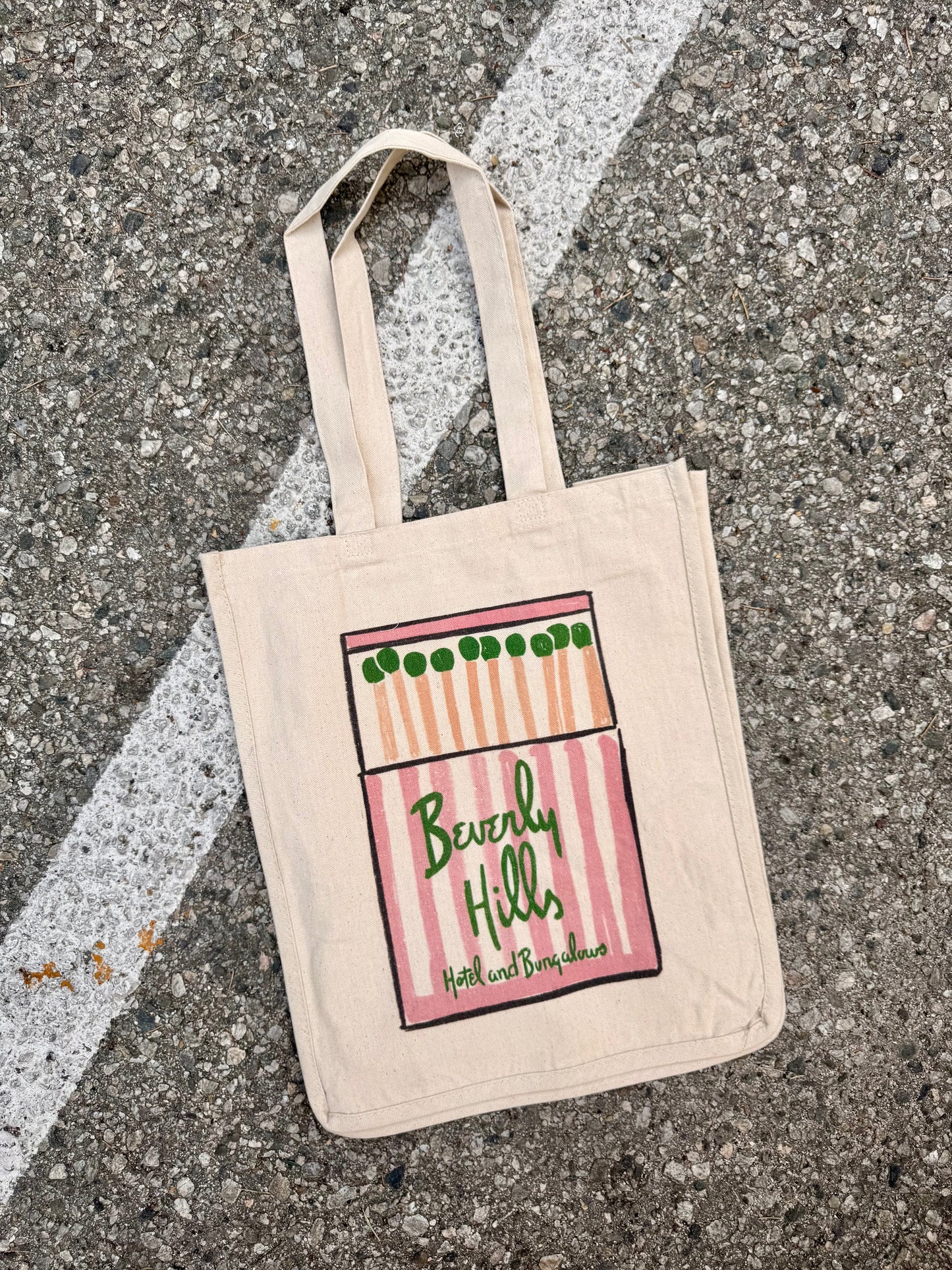 The Beverly Hills Hotel MATCHBOOK tote bag