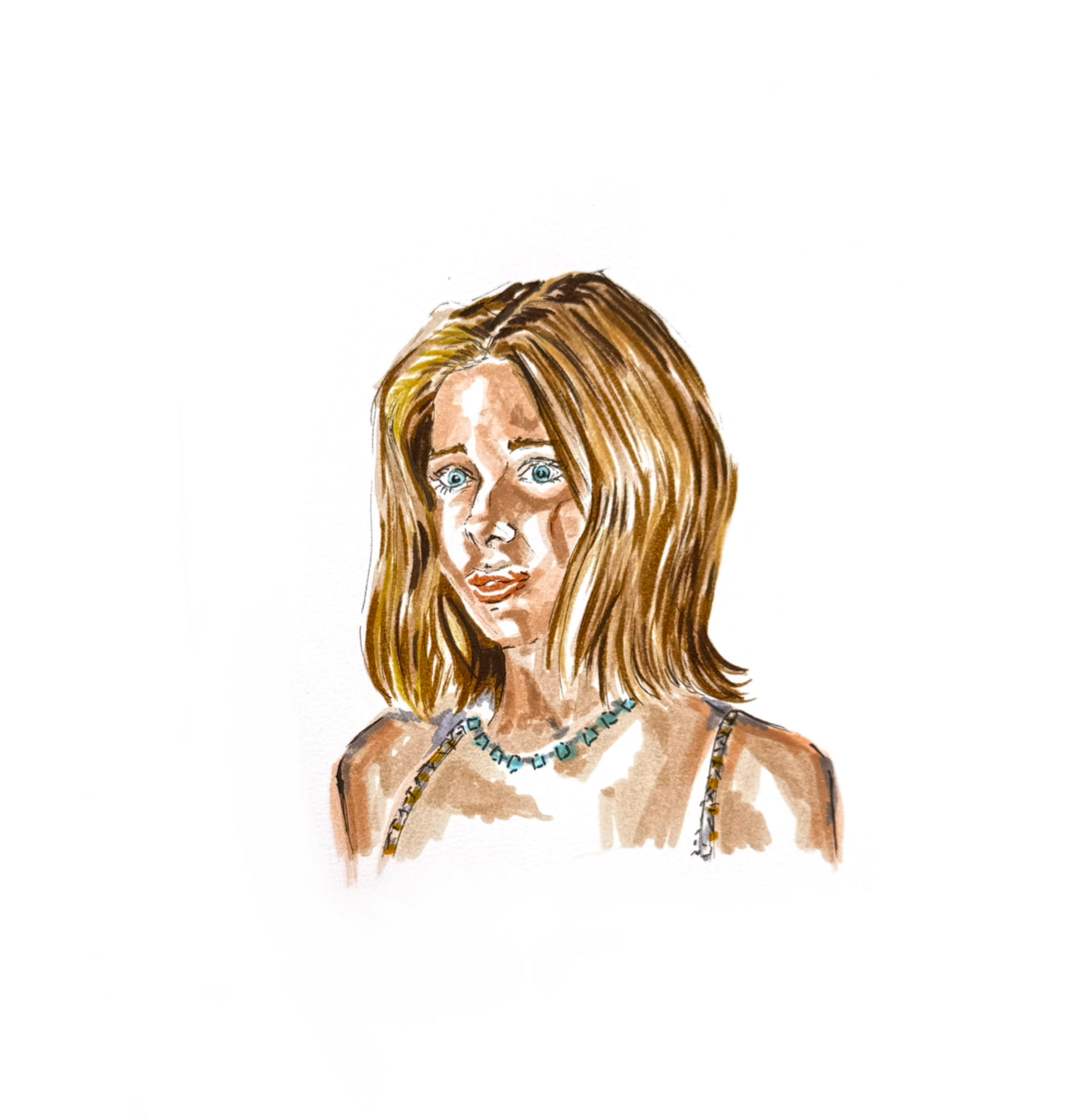 Original I KNOW WHAT YOU DID LAST SUMMER drawing