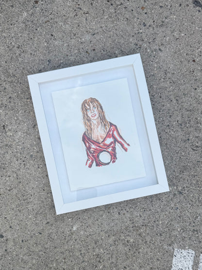 Original DEATH BECOMES HER drawings x2