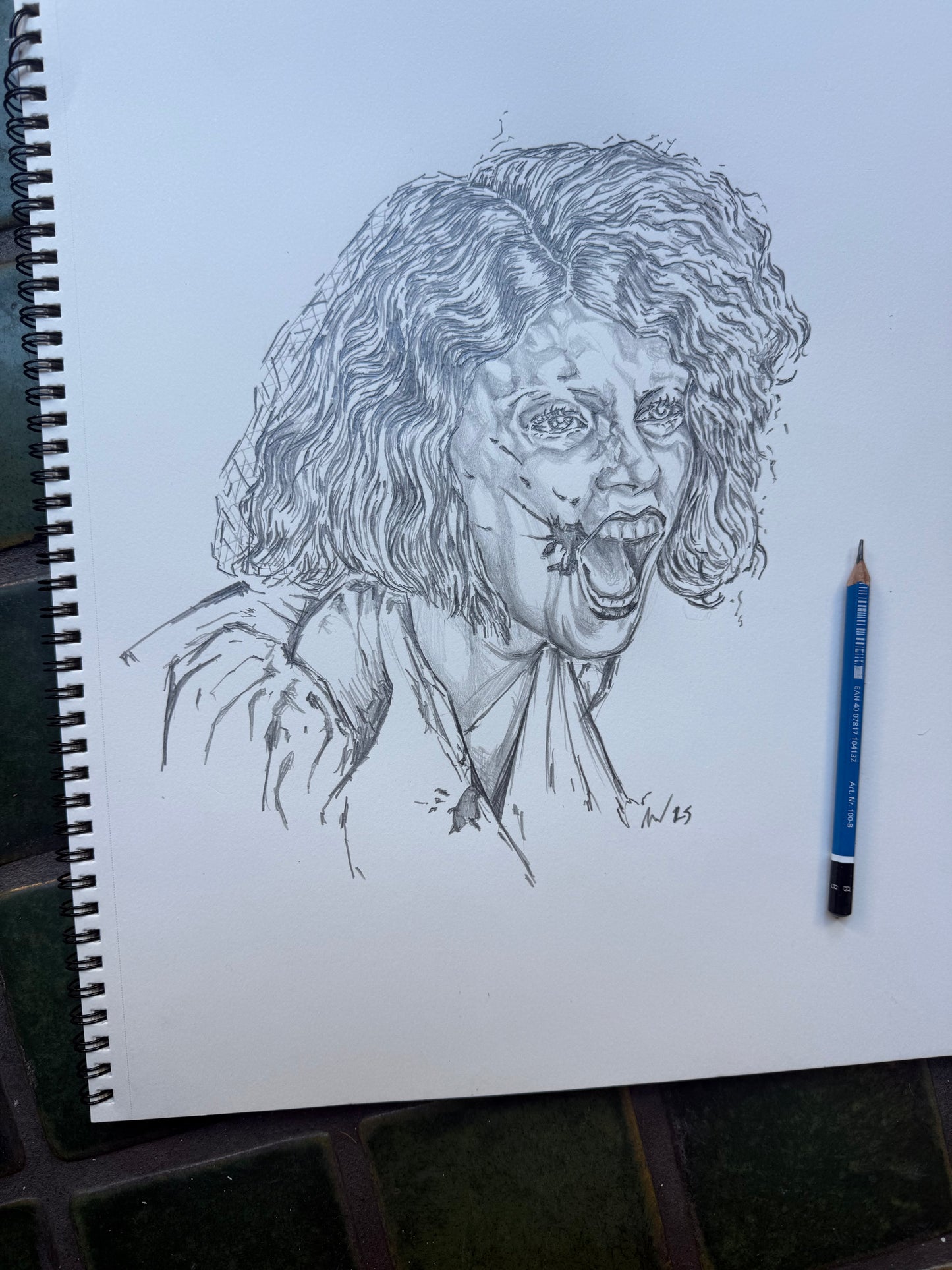 THE BRIDE original drawing