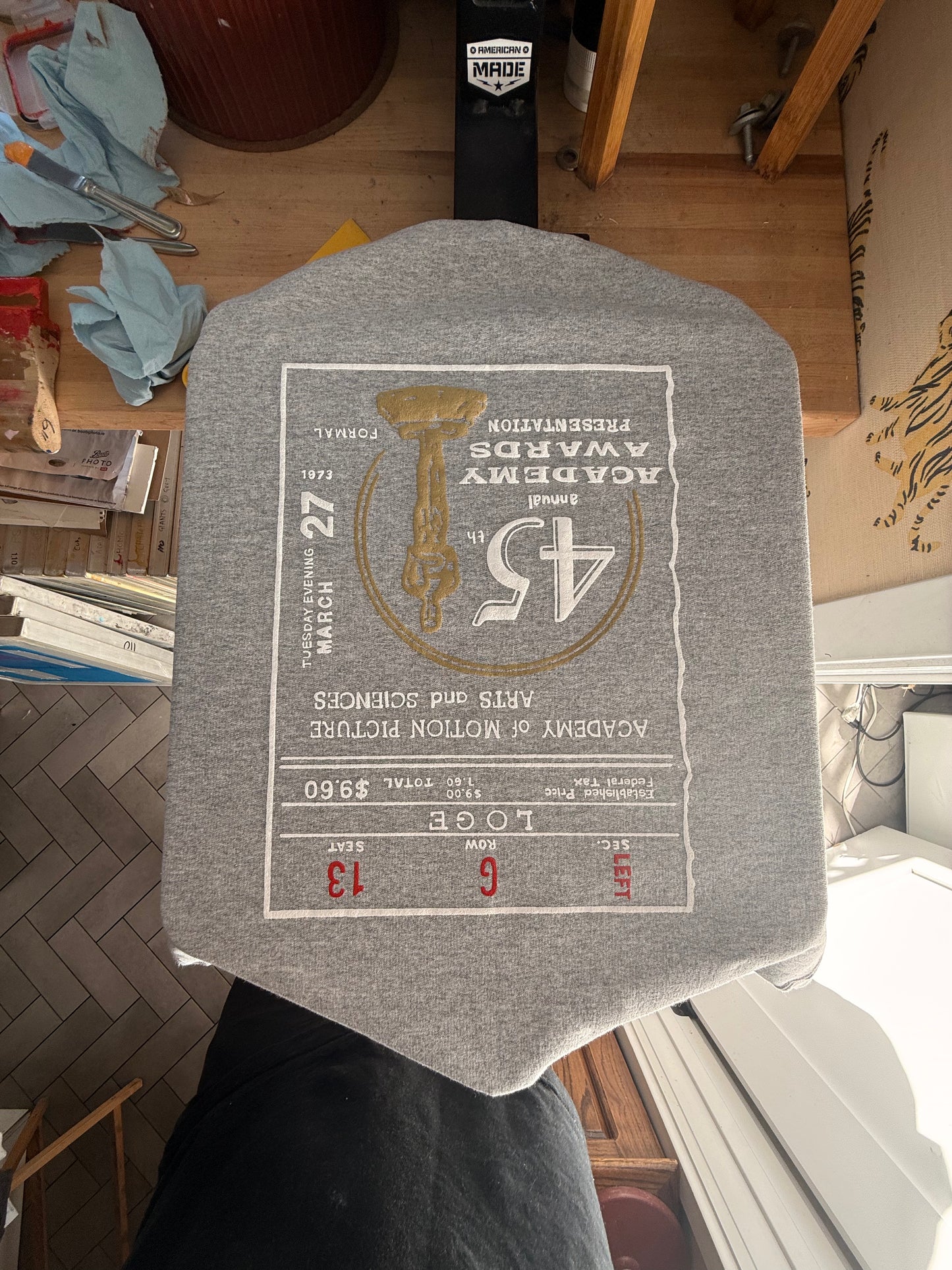 1975 Academy Awards sweatshirt