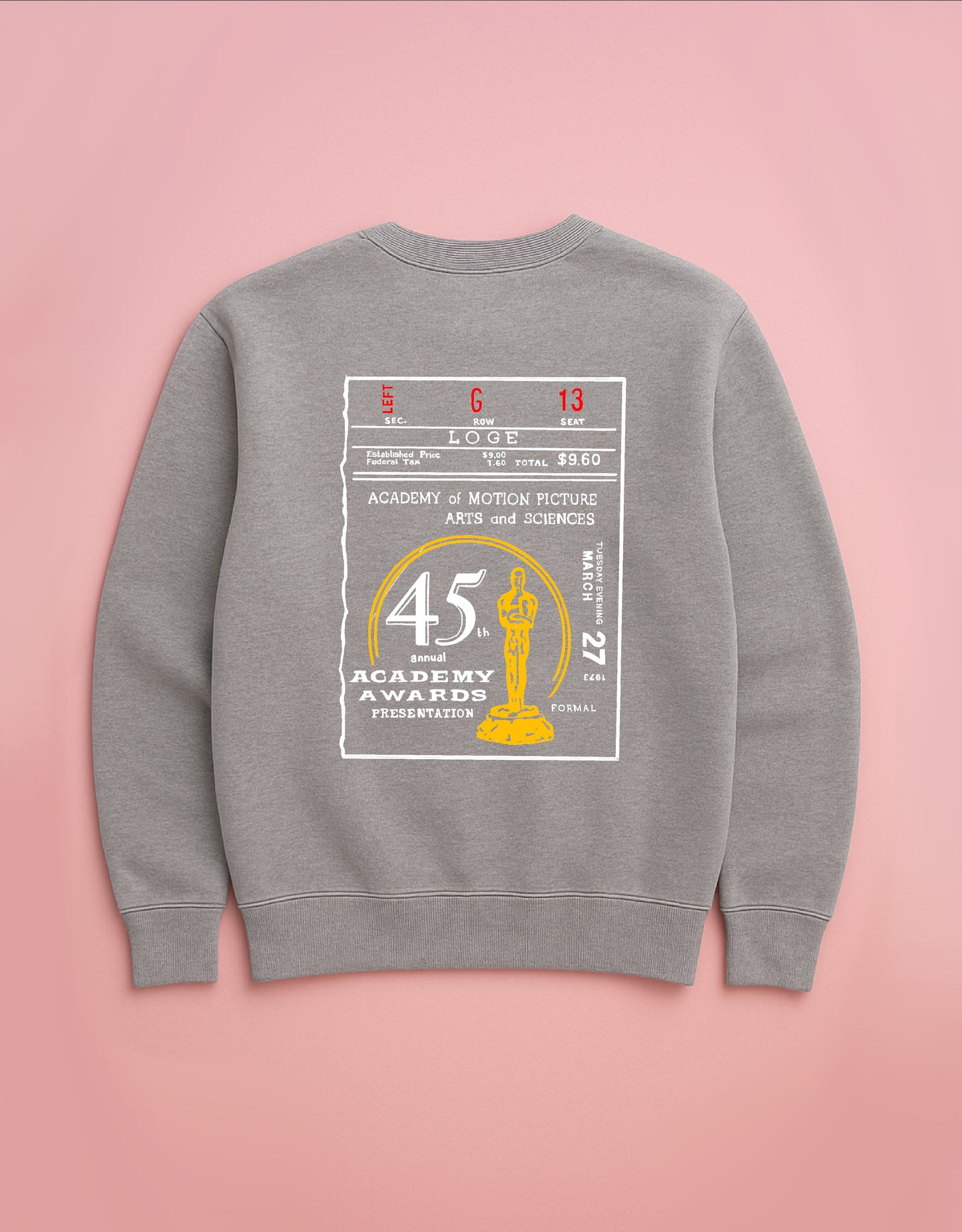 1975 Academy Awards sweatshirt