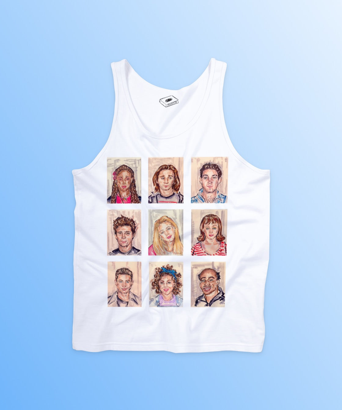 CLUELESS Polaroids tank