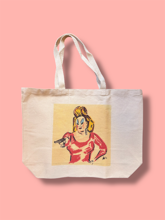DIVINE (Pink Flamingos) TOTE