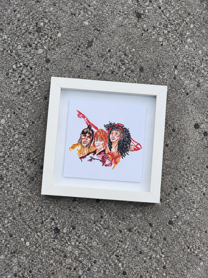 TO WONG FOO framed print (8x8)