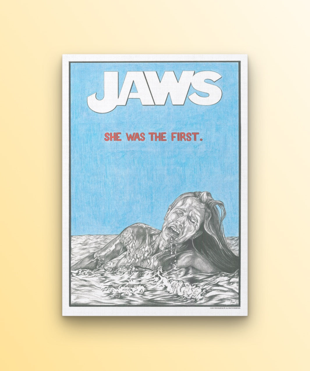 Jaws PRINT (12 x 16)