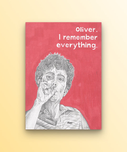 Call Me By Your Name // Oliver PRINT (12 x 16)