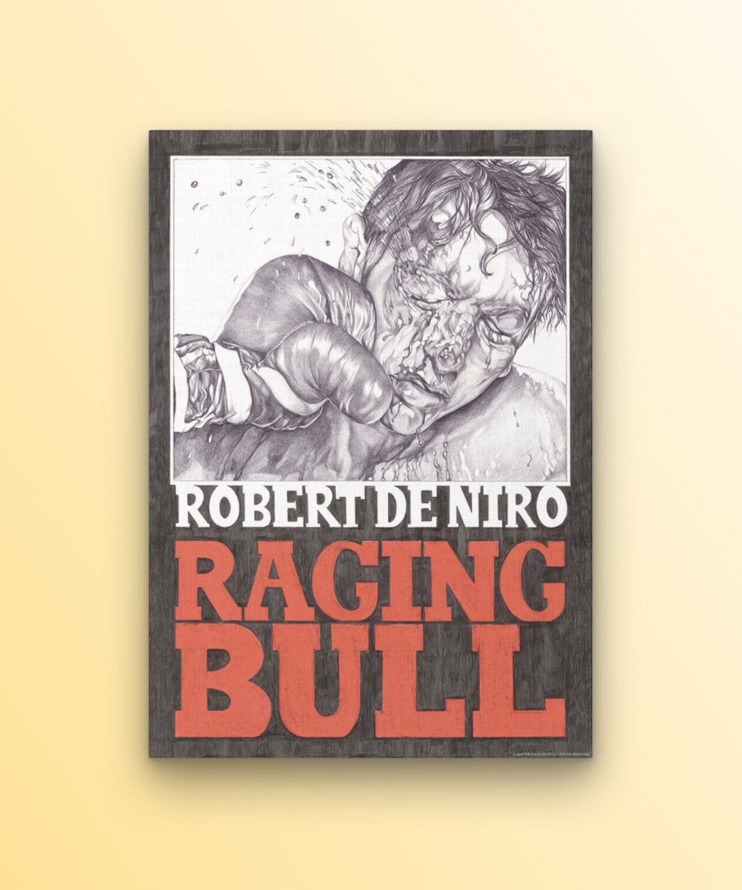 Raging Bull PRINT (12 x 16)